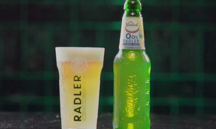 Grolsch radler 0.0% minder zoet